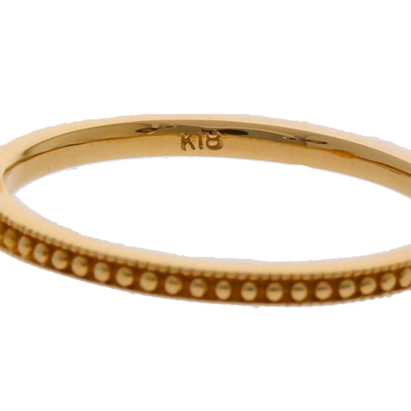 / K18ダイヤリング0.10ct//Aランク/65