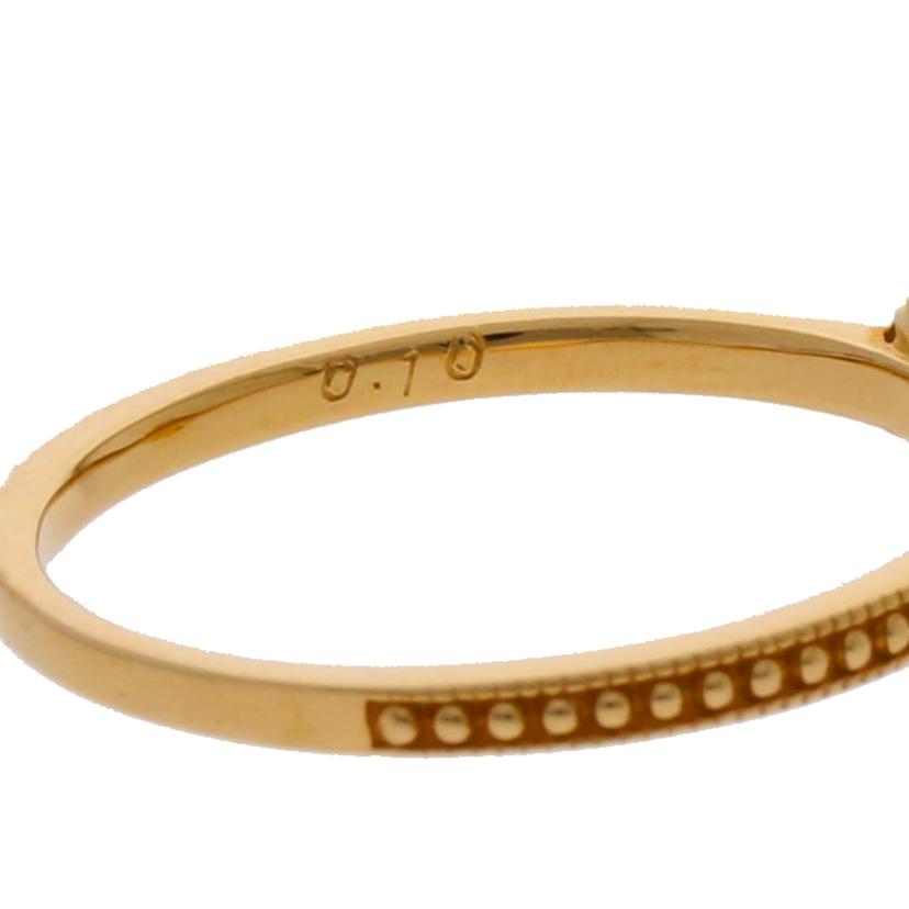 / K18ダイヤリング0.10ct//Aランク/65