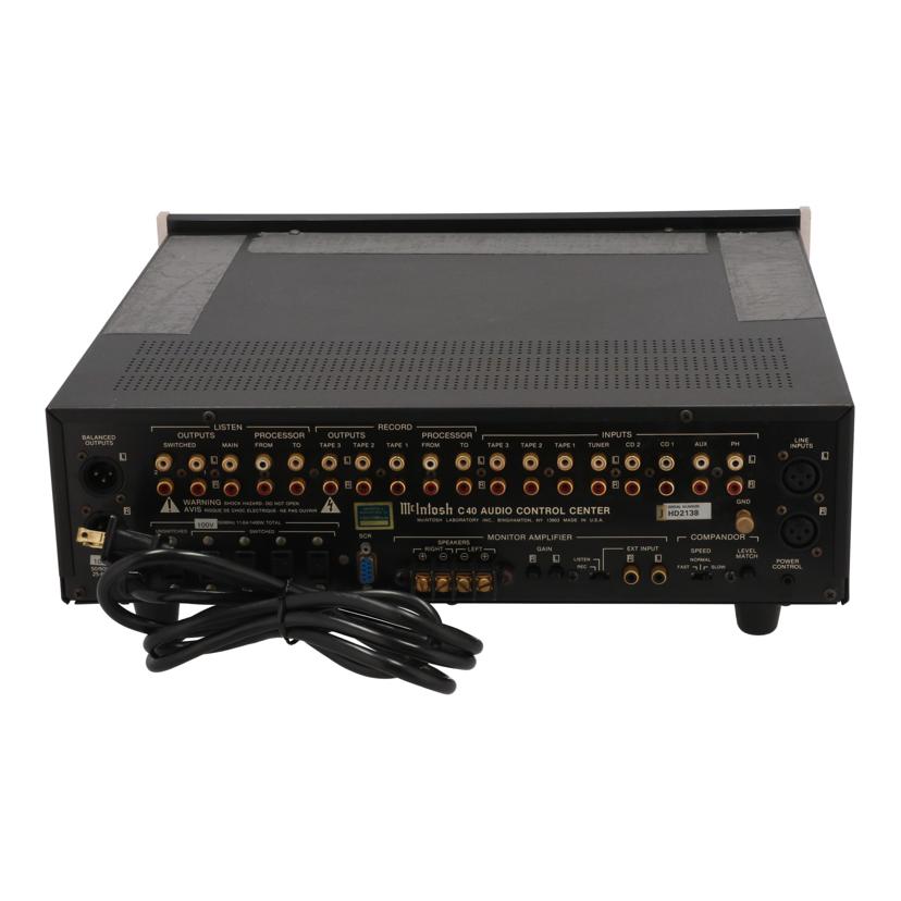McIntosh マッキントッシュ /オーディオコントロールセンター/C40//HD2138/Bランク/63