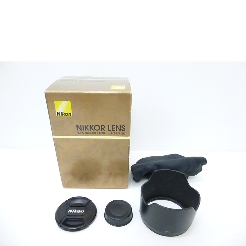 NIKON ニコン/24-70mm望遠ズームレンズ/24-70mmF2.8G ED//709183/Bランク/88