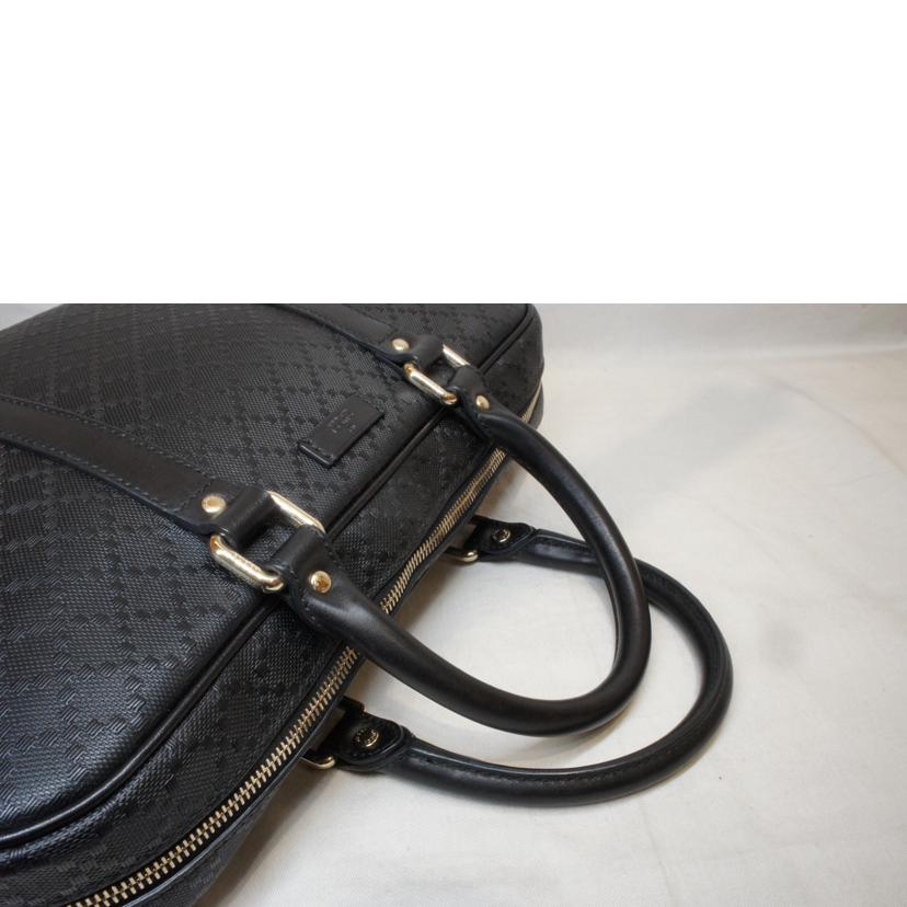 GUCCI グッチ/PVCディアマンテ2WAYブラック/344357//213***/Aランク/92