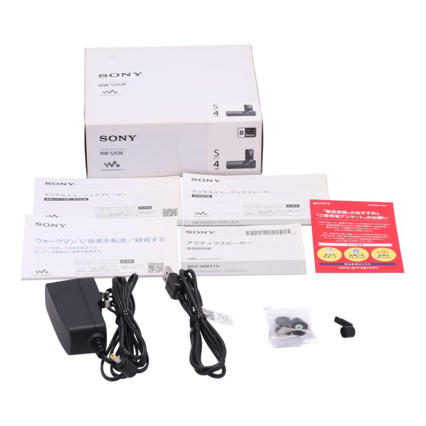 SONY ソニー /ウォークマン 4GB/NW-S313K//S0140273013/Bランク/65