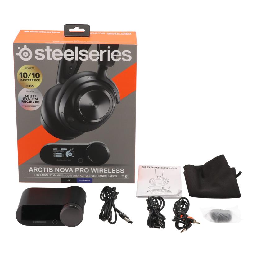 SteelSeries スティールシリーズ /ゲーミングヘッドセット/61520 Arctis Nova Pro Wireless //6152045013202307815/Bランク/63