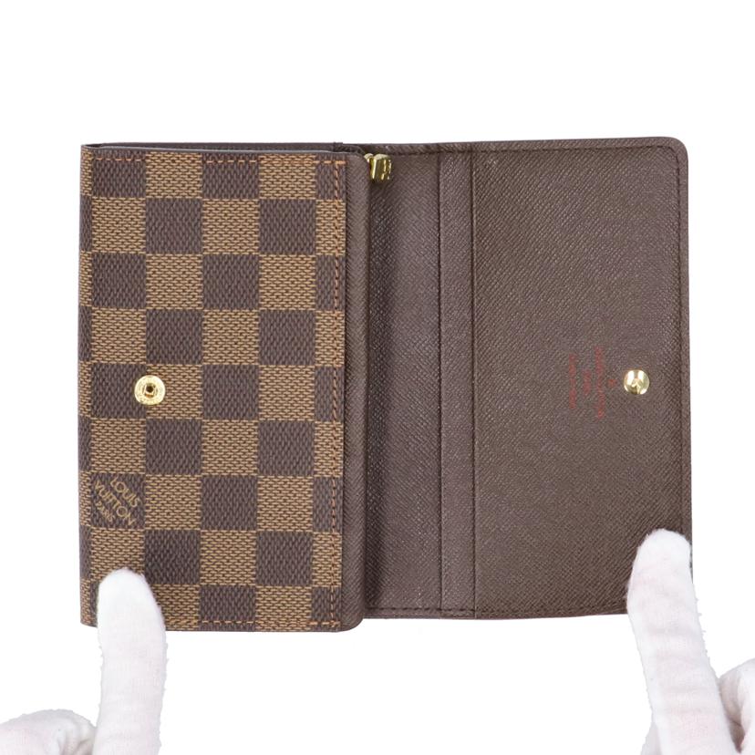 LV ルイヴィトン/ポルトモネビエトレゾール/ダミエ/N61730//CA4***/SAランク/85