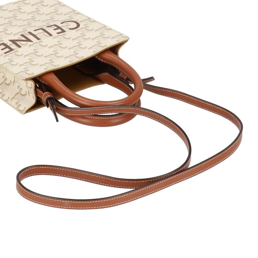 CELINE セリーヌ/ミニバーティカルカバ トリオンフ/2WAYバッグ/194372BZK//Aランク/18