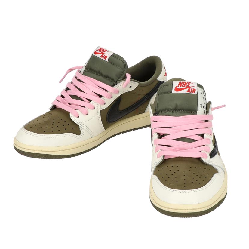 NIKE ×TRAVIS SCOTT ナイキ×トラヴィススコット/AIR JORDAN 1 LOW OG SP/DM7866-200//Bランク/78