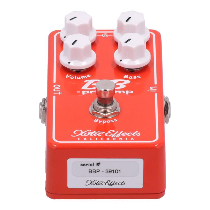 Xotic effects エキゾチック /プリアンプ/ブースター/BB Preamp V1.5/BBP-V1.5//BBP-39101/Aランク/62