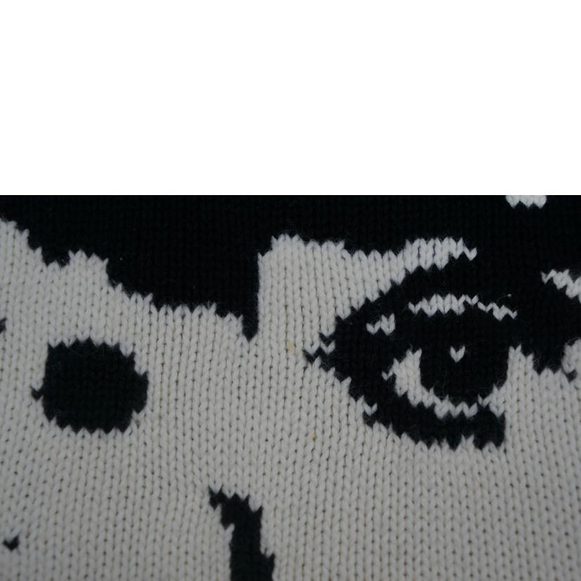 HYSTERIC GLAMOUR ヒステリックグラマー/HYSTERIC GLAMOUR フラワーガール ロゴニット BK//Bランク/78