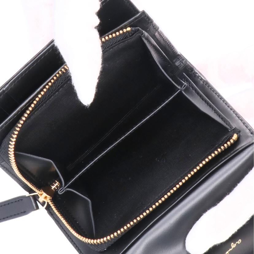 agnes b. アニエスベー/ミニウォレット/3つ折り/IW03C-01//Sランク/05