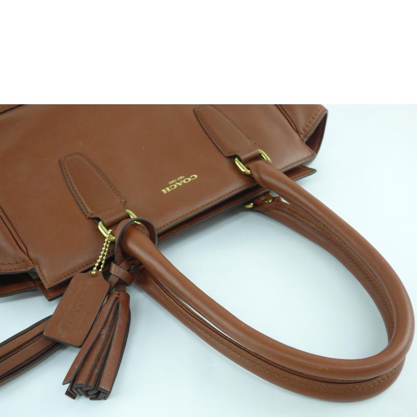 COACH コーチ/トートバッグ/ブラウン/カーフ/F19881//C14**/ABランク/64