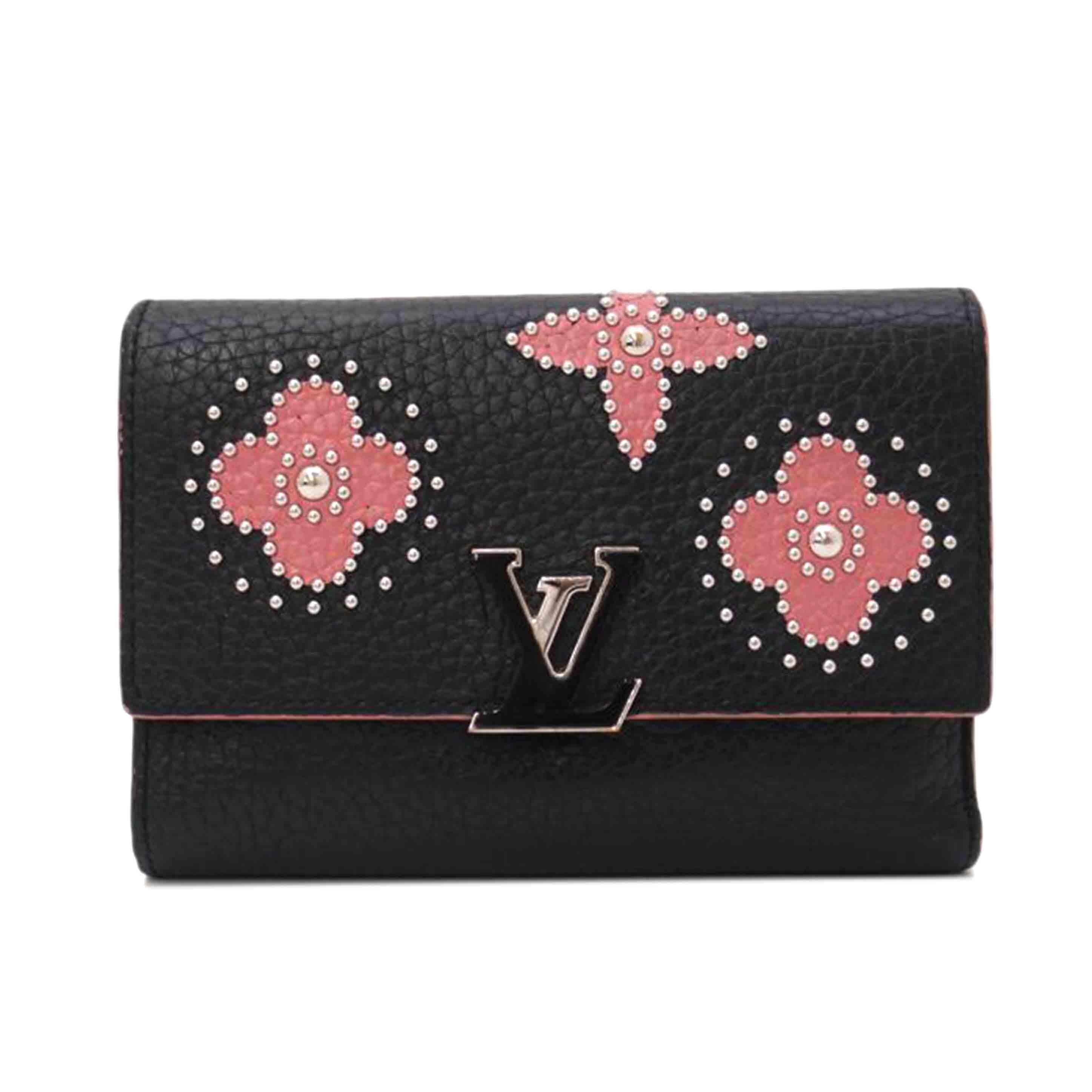 LOUIS VUITTON ルイヴィトン/ポルトフォイユカプシーヌコンパクト/ノワール/M63222//MI4***/Bランク/69