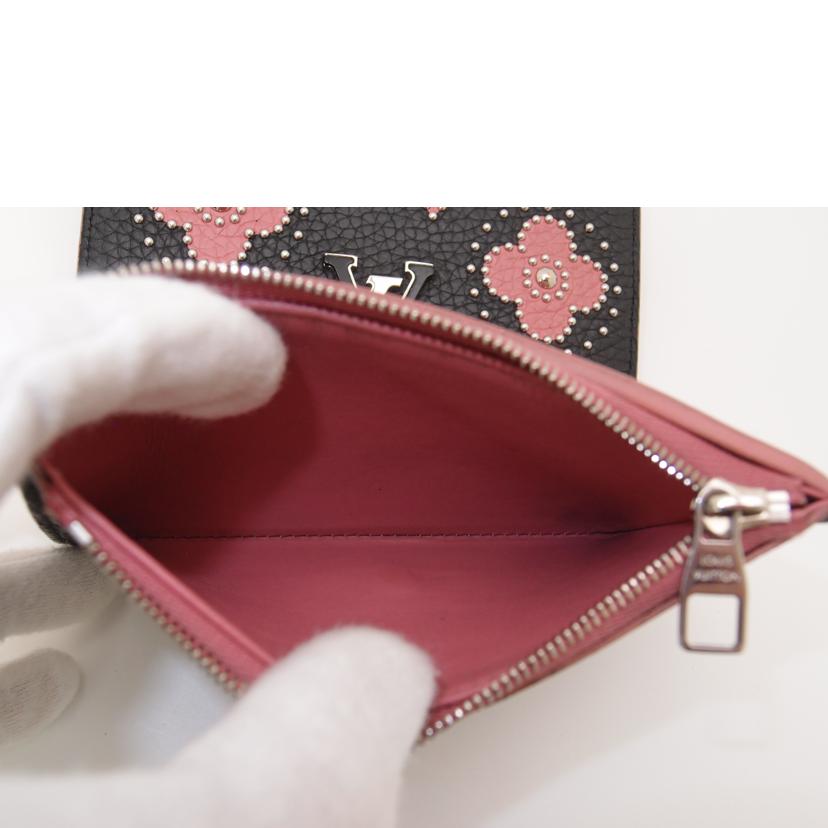 LOUIS VUITTON ルイヴィトン/ポルトフォイユカプシーヌコンパクト/ノワール/M63222//MI4***/Bランク/69