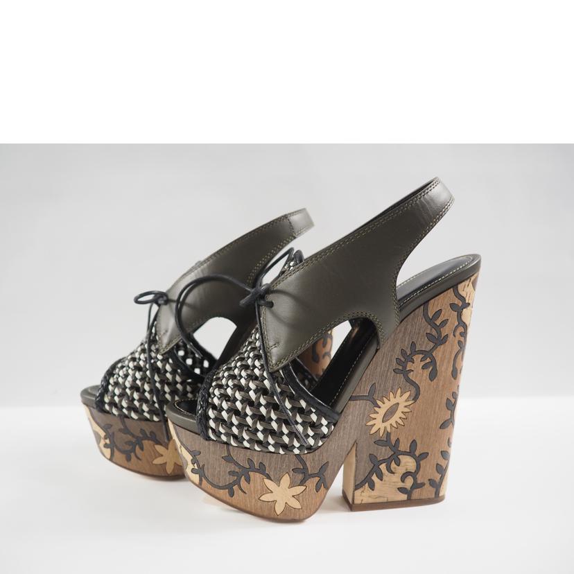 Sergio rossi セルジオロッシ/ウッドソール サンダル//SAランク/79