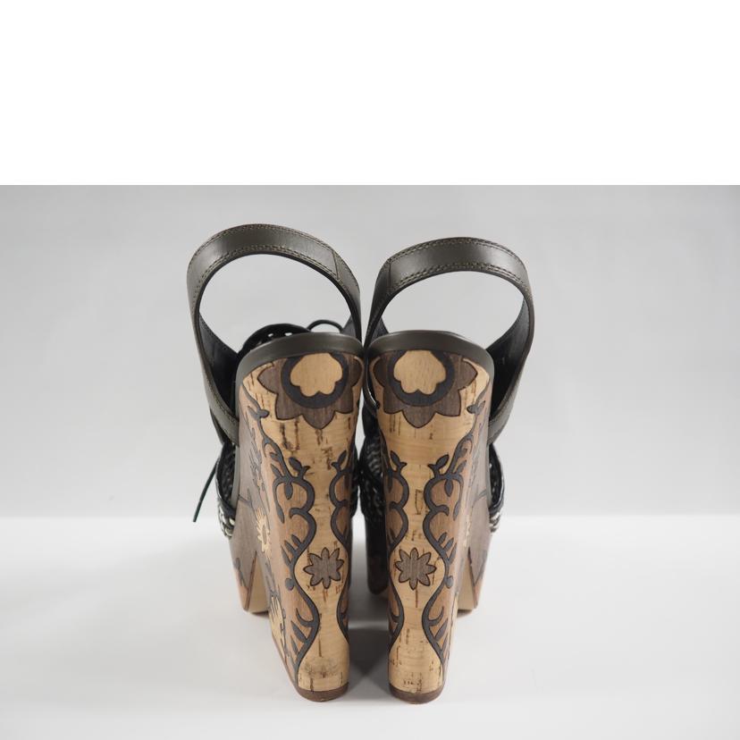 Sergio rossi セルジオロッシ/ウッドソール サンダル//SAランク/79