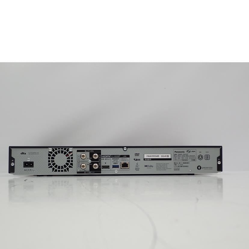 Panasonic Panasonic/BDレコーダー/DMR-2X202//VN4AD003465/Bランク/62
