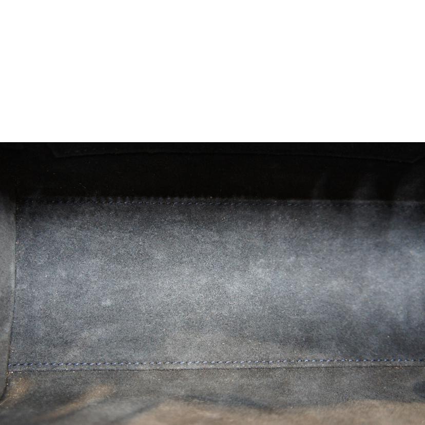 CELINE セリーヌ/ラゲージナノショッパー/ネイビー//Aランク/92