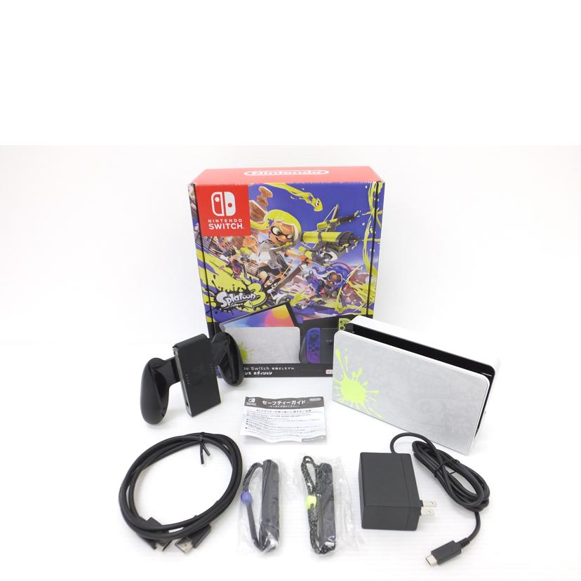 nintendo 任天堂/有機ELスイッチ本体スプラトゥーン3エディション/HEG-S-KCAAA//XTJ10004508099/Aランク/88