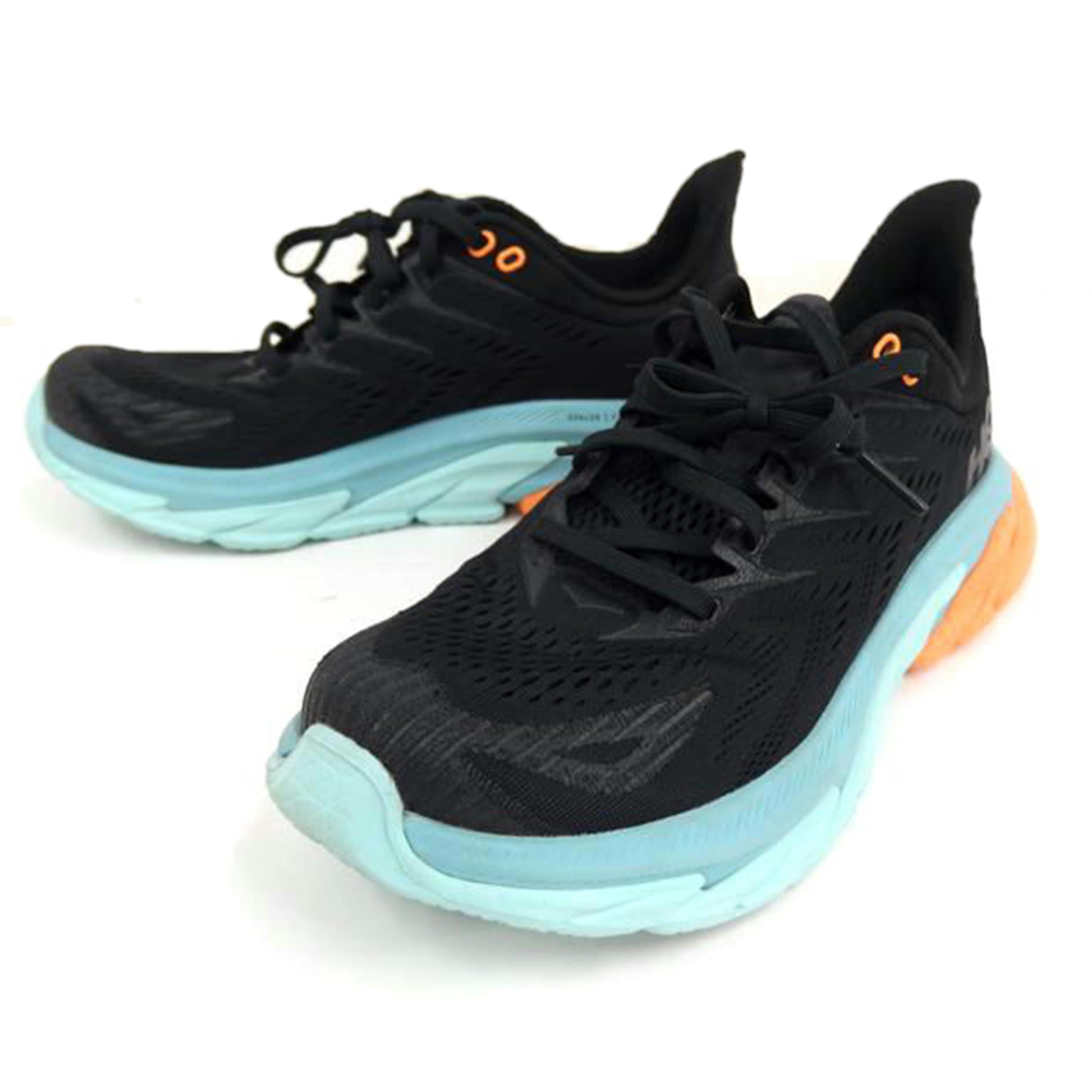 HOKA ホカ/HOKA ランニングシューズ/ブラック・ターコイズブルー//Bランク/82