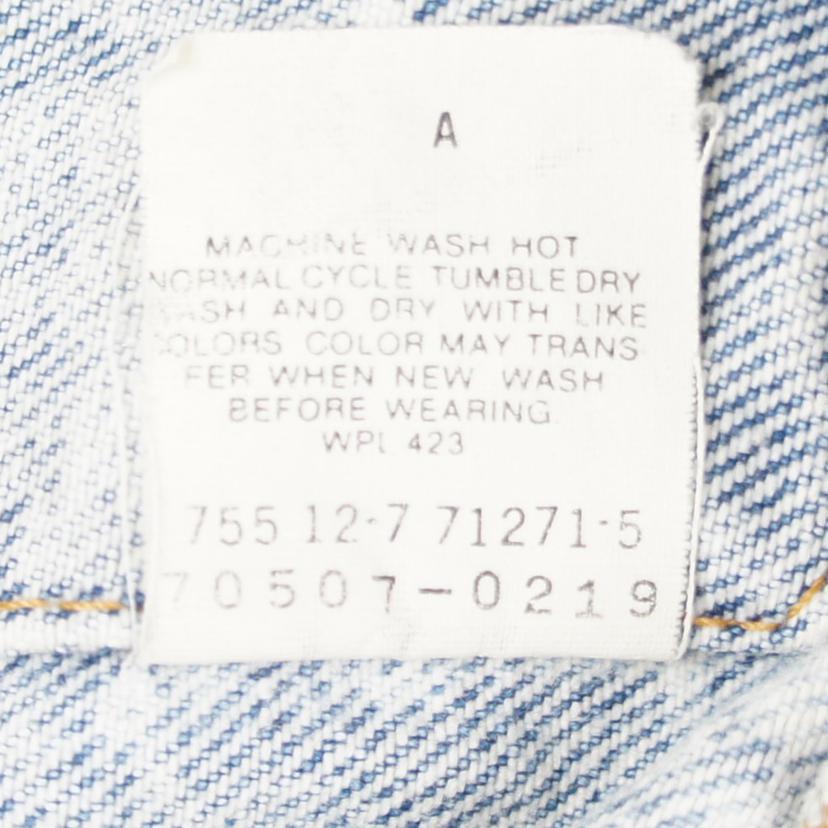 Levis リーバイス/デニムJK/70507-0219//Bランク/75