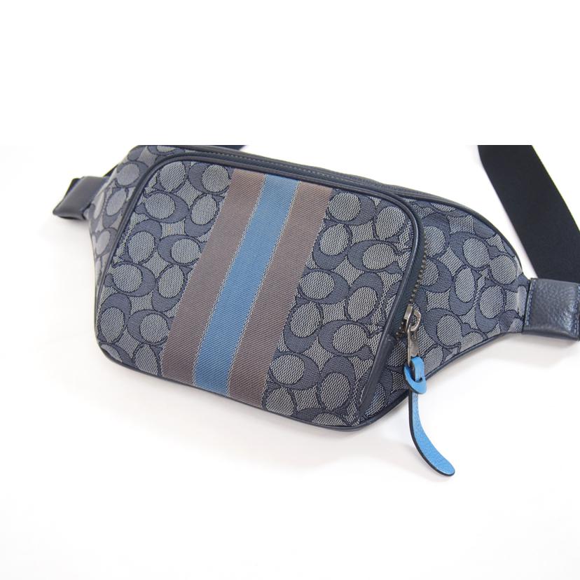 COACH コーチ/シグネチャートンプソンベルトバッグ/C5386//E21**/Aランク/71