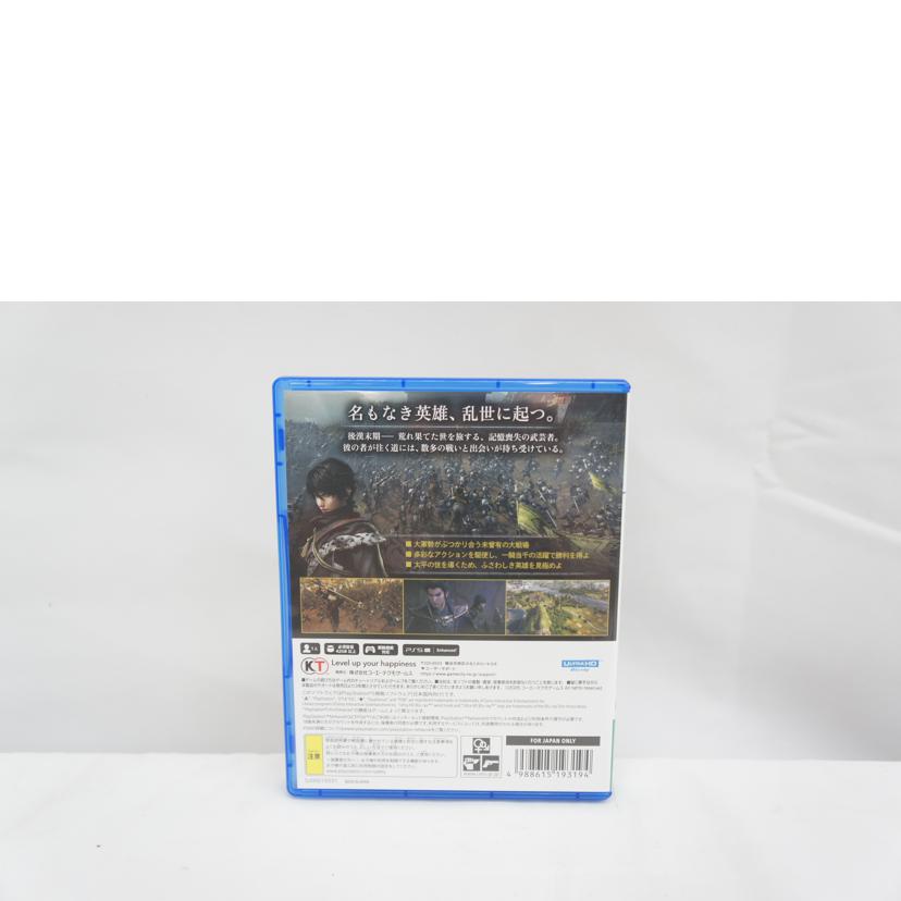 KT コーエーテクモゲームス/真・三國無双 ORIGINS/PS5//Bランク/05