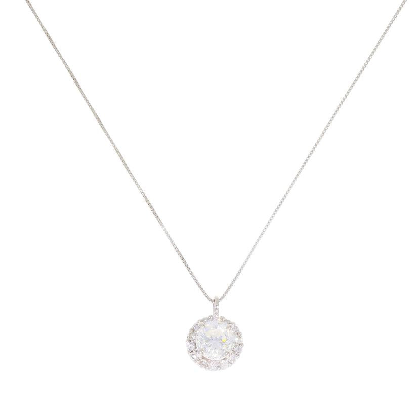 /◎Pt900/850ダイヤネックレス1.018/0.18ct//Aランク/59