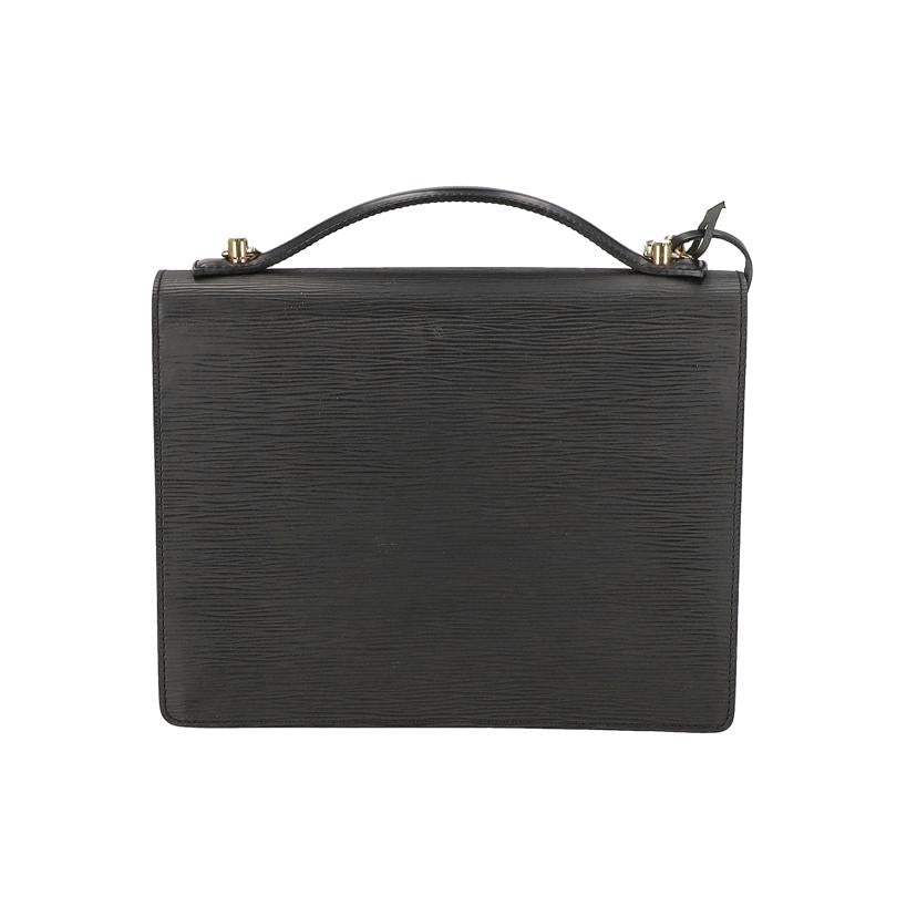 LV ルイ・ヴィトン/モンソー/エピ/ノワール/M52122//SR1***/Aランク/18