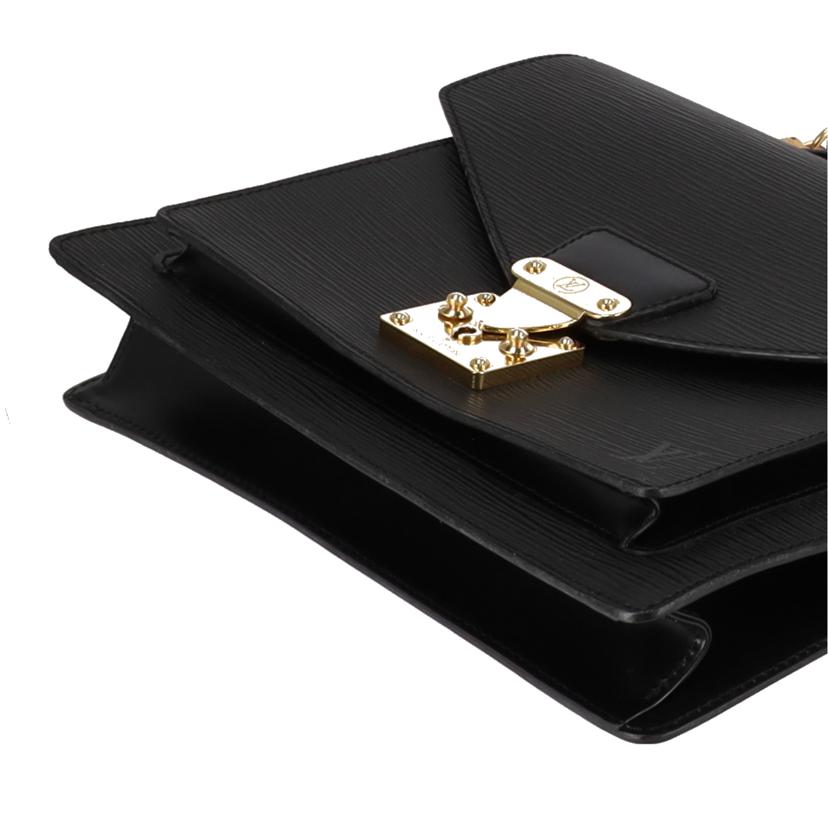 LV ルイ・ヴィトン/モンソー/エピ/ノワール/M52122//SR1***/Aランク/18