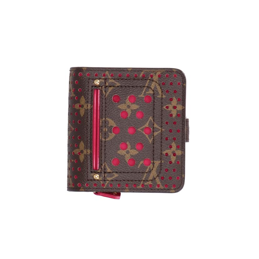 LV ルイヴィトン/ペルフォコンパクトジップ/モノグラムフーシャ/M95188//MI0***/Aランク/78
