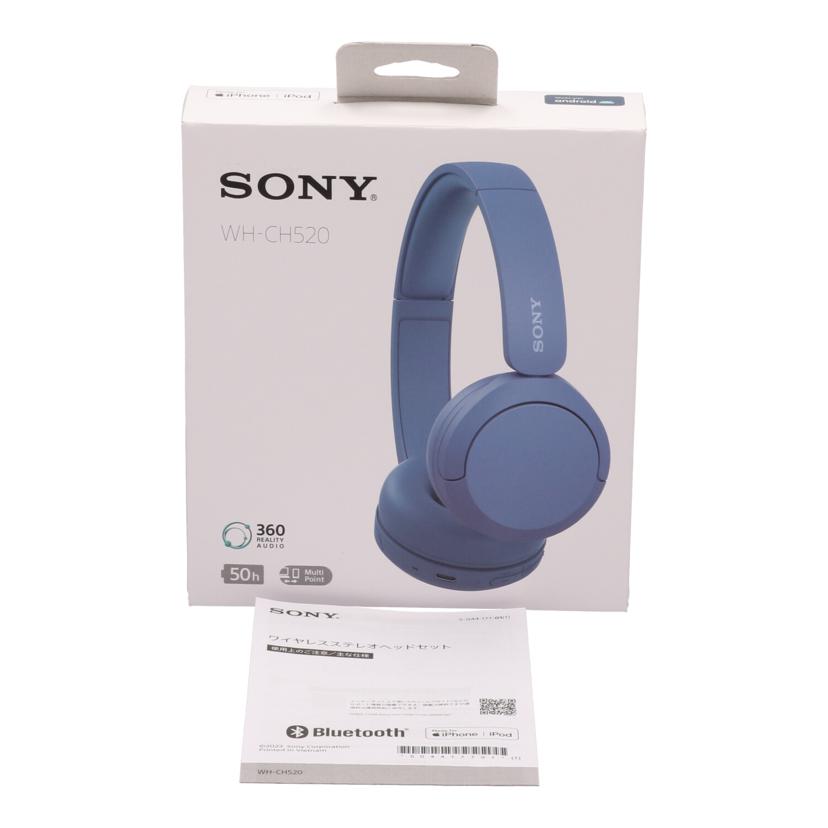 SONY ソニー/ワイヤレスヘッドホン/WH-CH520//S013018982H/Bランク/75