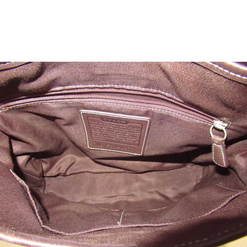 COACH/ショルダーバッグ/シグネチャー/6377//F3K/ABランク/63