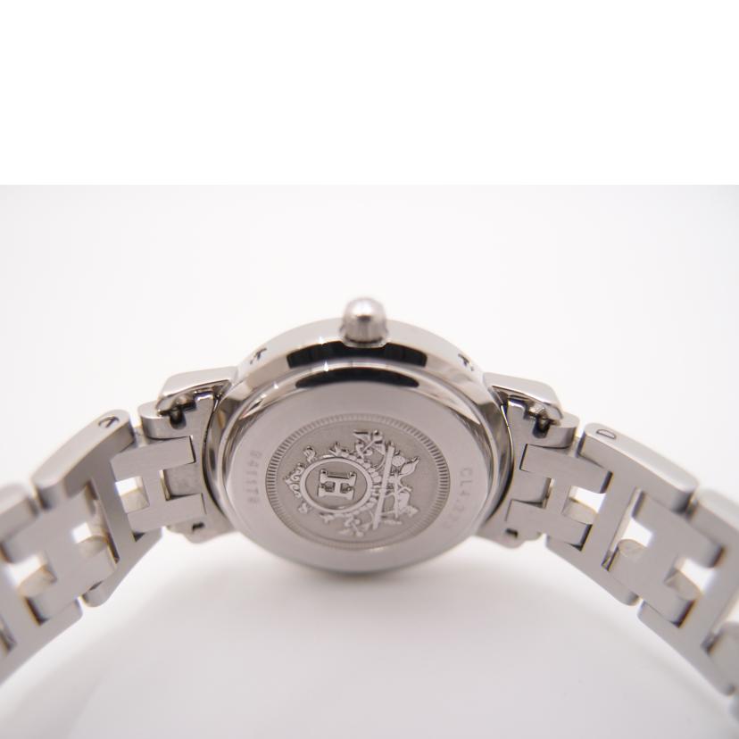 HERMES エルメス/クリッパー/アイボリー文字盤/クォーツ/CL4.220//941***/ABランク/69