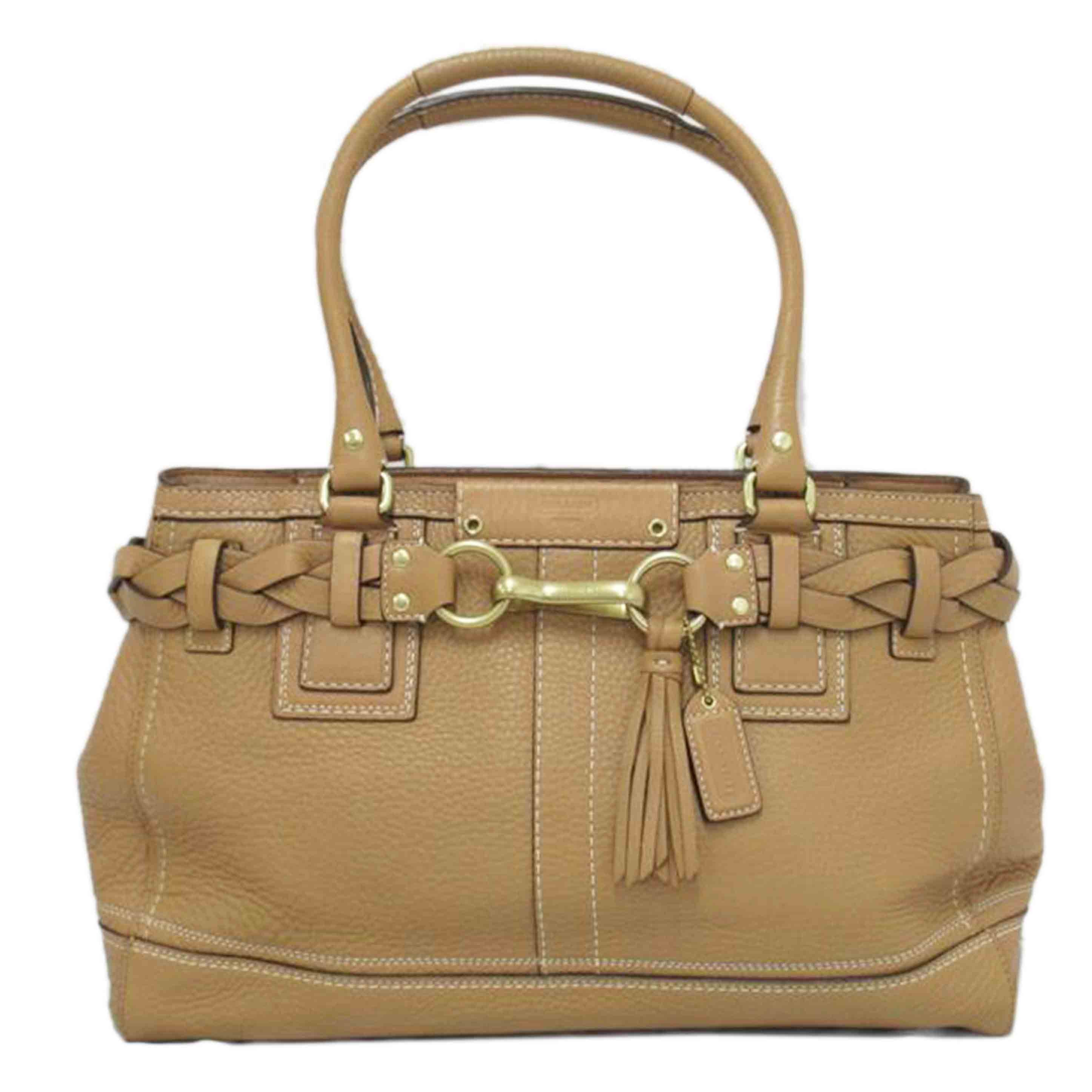 COACH/トートバッグ/レザー/10529//J06**/Aランク/63