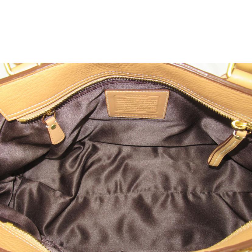 COACH/トートバッグ/レザー/10529//J06**/Aランク/63