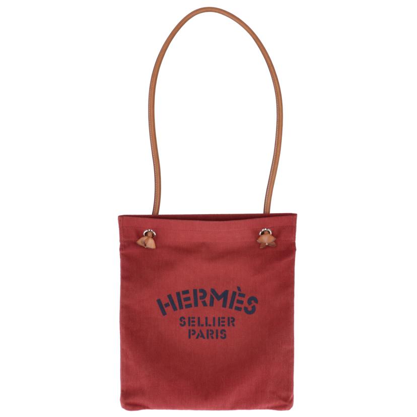 HERMES エルメス/サックアリーヌMM/レッド/061643CK//Bランク/75