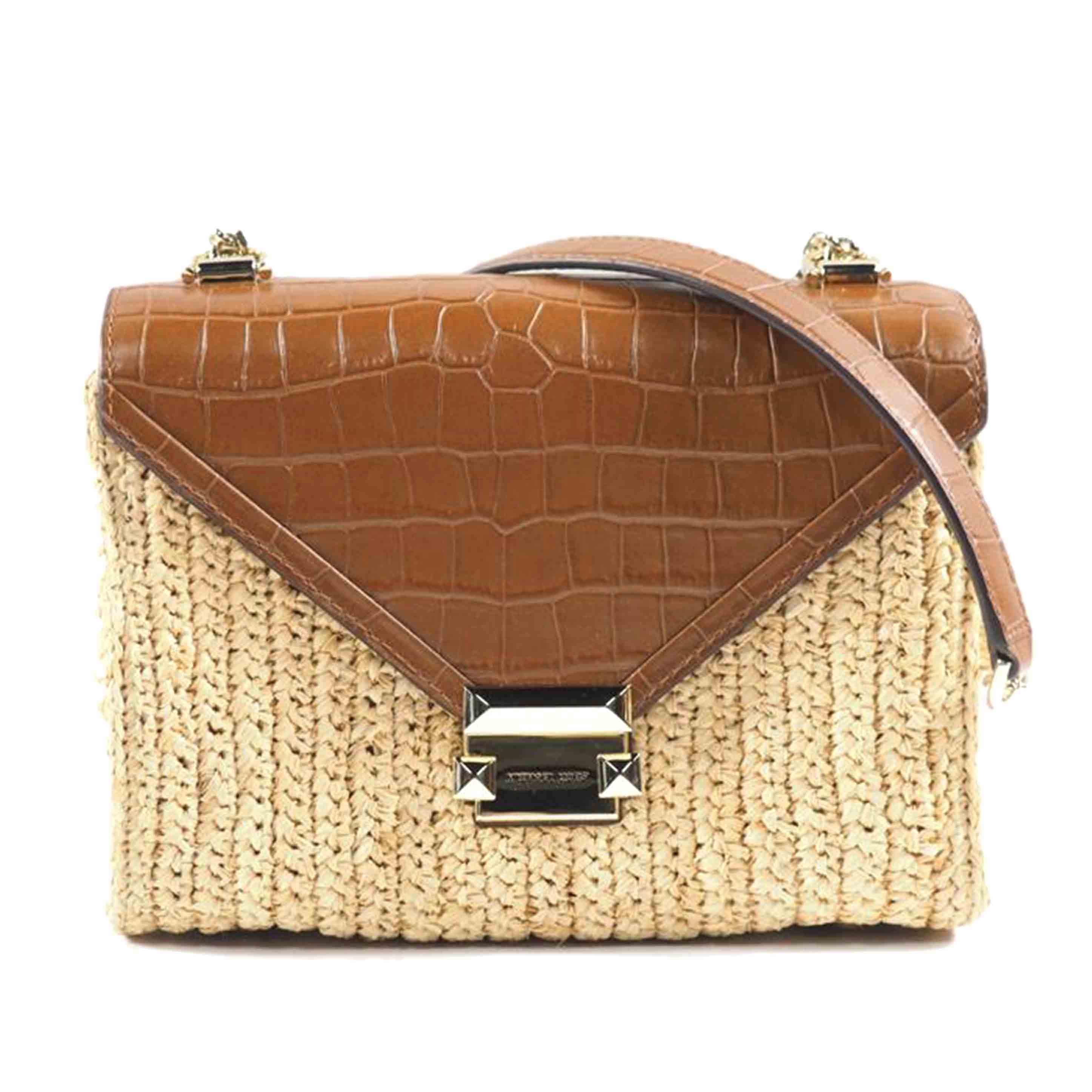 MICHAEL KORS マイケルコース/ストローチェーンショルダーバッグ //Aランク/79