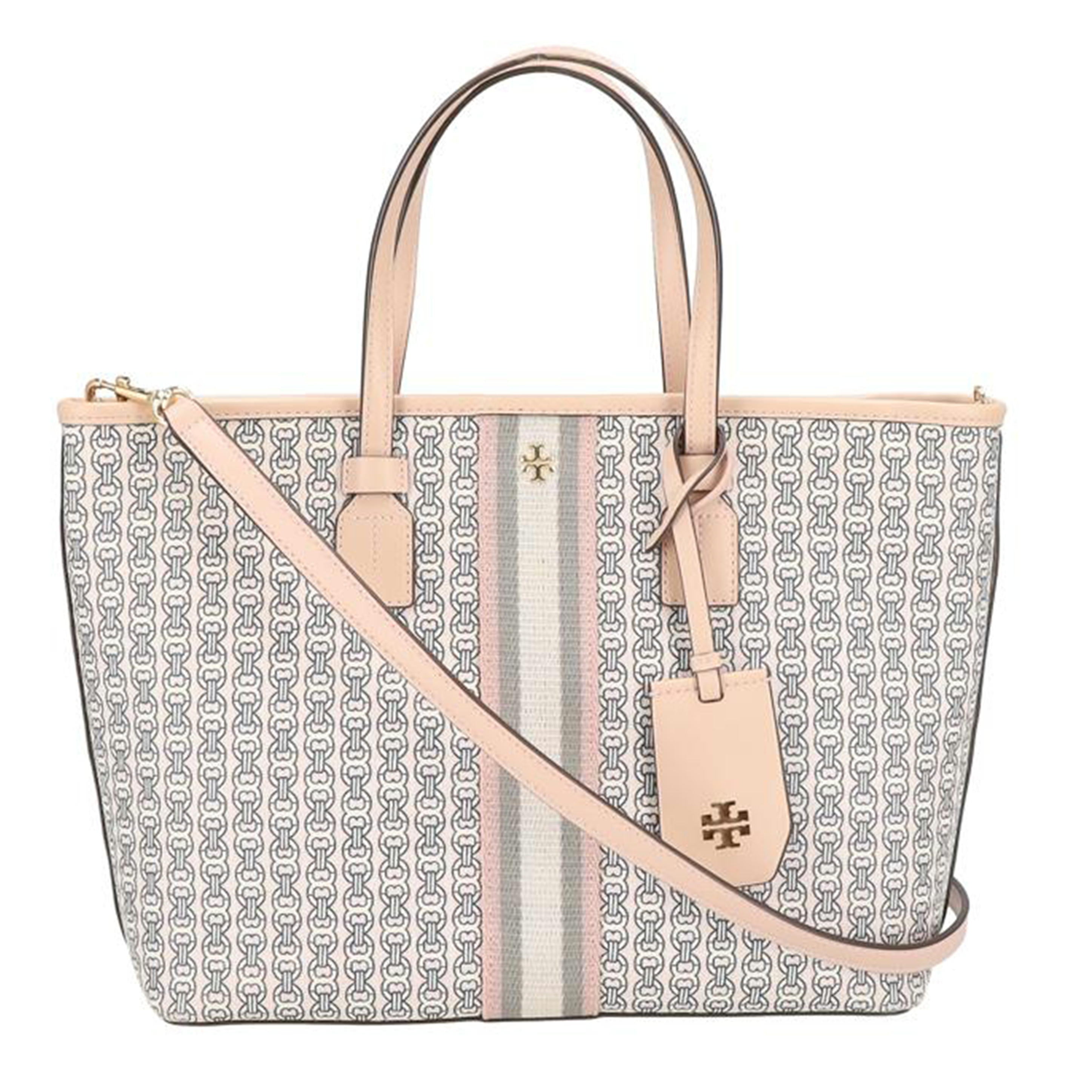 TORY BURCH トリーバーチ/ジェミニリンクスモールトート/2WAYバッグ/総柄//Aランク/18