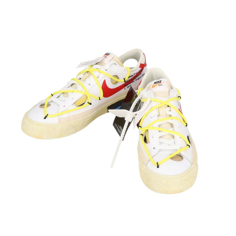 NIKE ナイキ/OFF-WHITE×NIKE BLAZER LOW '77 UNIVERSITY RED/DH7863-100//Sランク/05