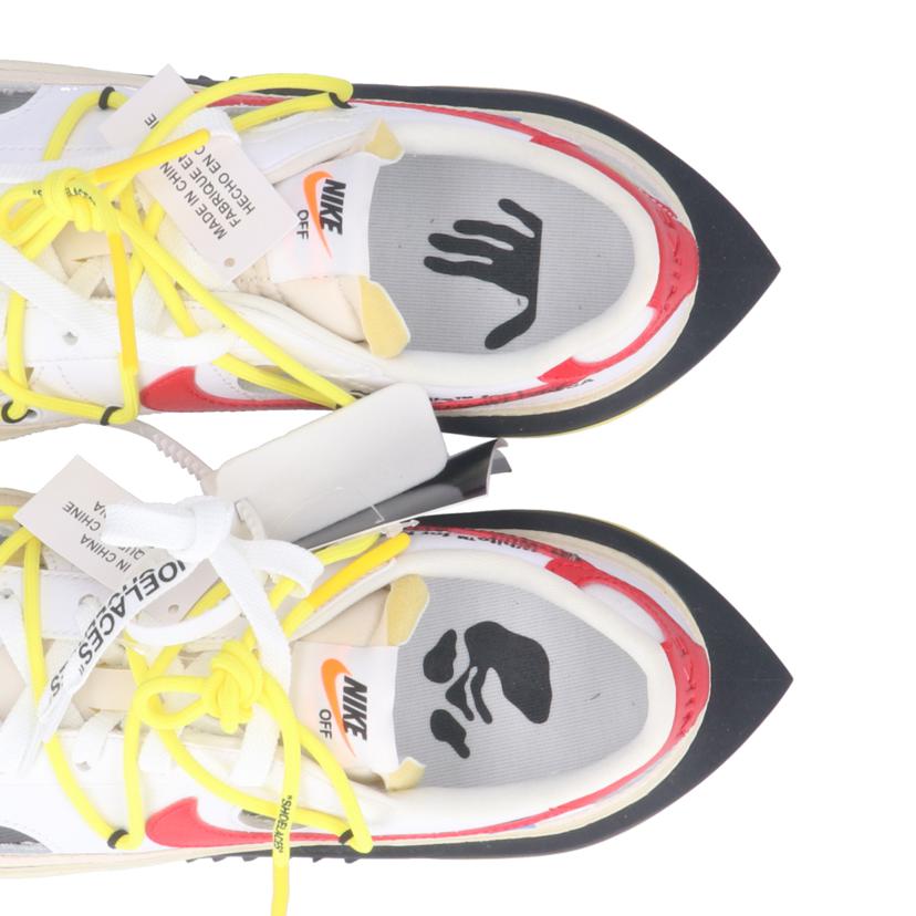 NIKE ナイキ/OFF-WHITE×NIKE BLAZER LOW '77 UNIVERSITY RED/DH7863-100//Sランク/05