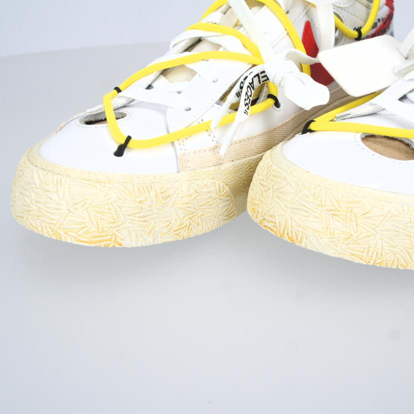 NIKE ナイキ/OFF-WHITE×NIKE BLAZER LOW '77 UNIVERSITY RED/DH7863-100//Sランク/05