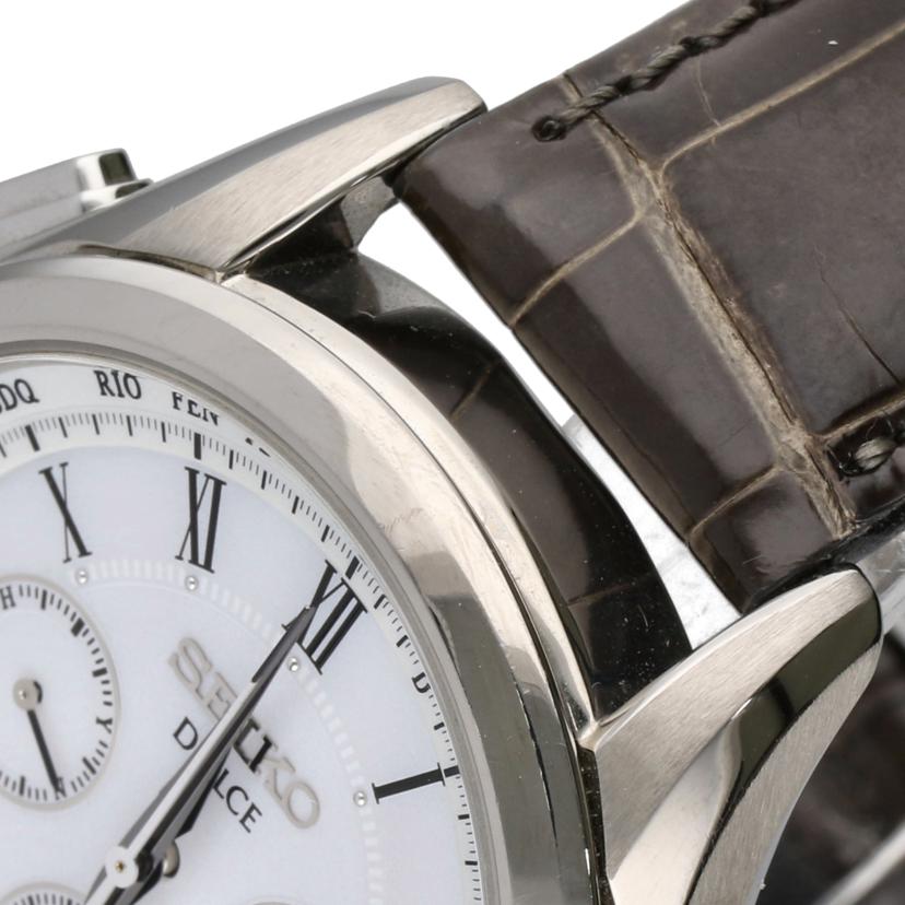 SEIKO セイコー/DOLCE ソーラー電波クロノグラフ/8B92-0AJ0//940***/ABランク/81