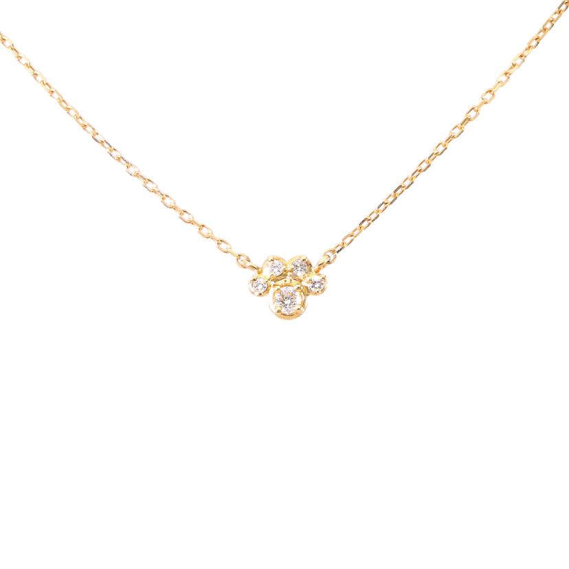 / K18ダイヤネックレス0.048ct 1g//Aランク/76