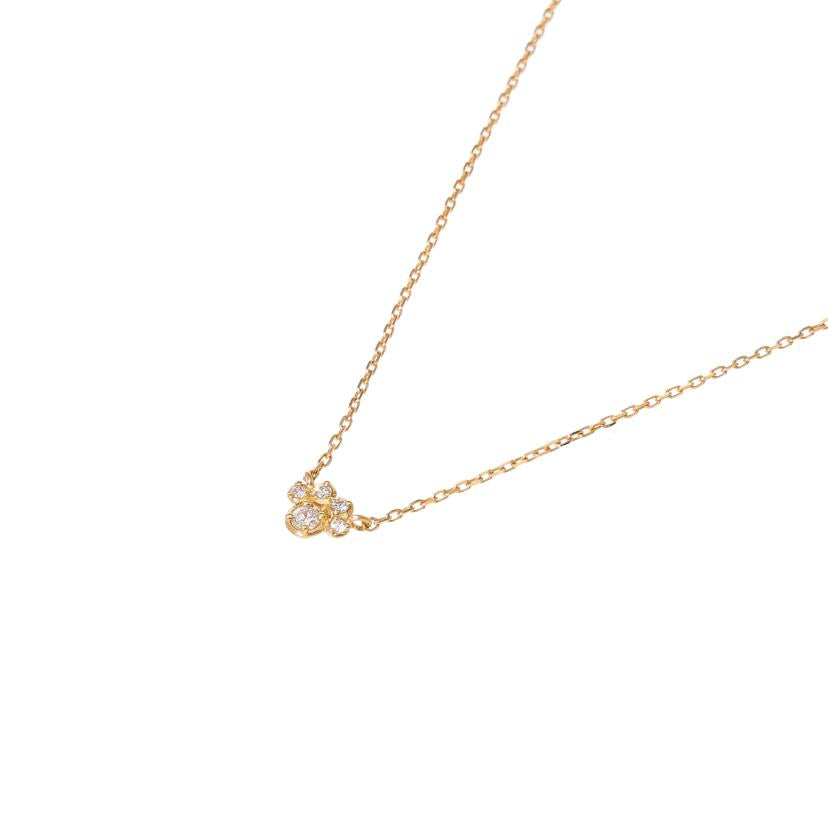 / K18ダイヤネックレス0.048ct 1g//Aランク/76