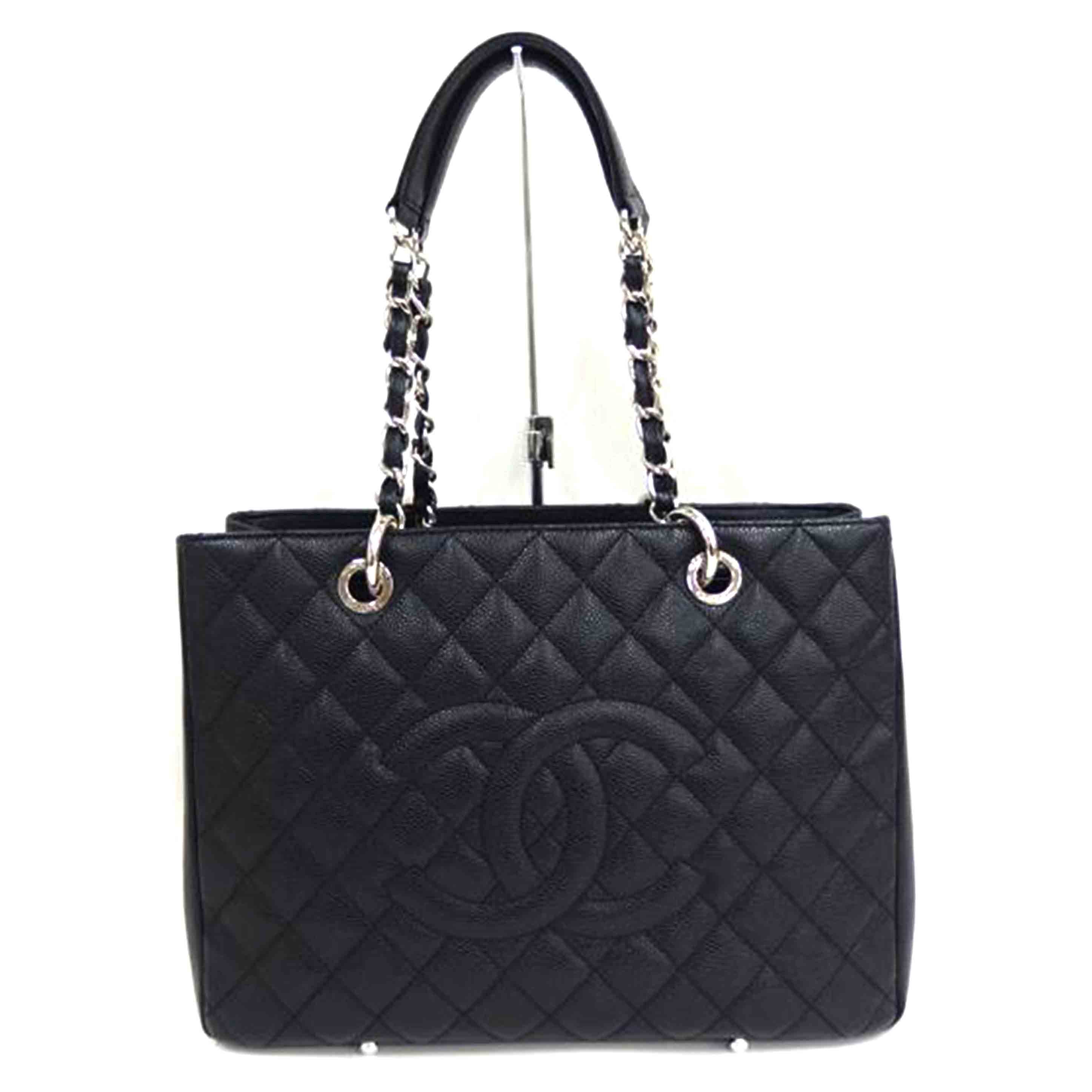 CHANEL シャネル/GSTトート/キャビアスキン//176*****/Aランク/82