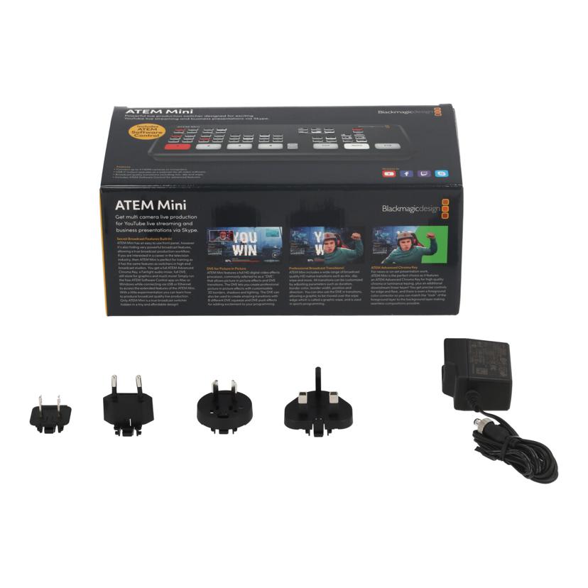 Blackmagic design ブラックマジックデザイン/ライブプロダクションスイッチャー/ATEM Mini//6507682/Bランク/84