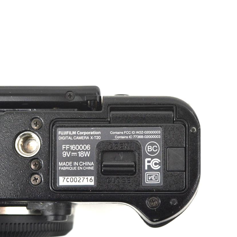 FUJIFILM/ミラーレス一眼/ X-T20 ボディ//70002716/BCランク/75