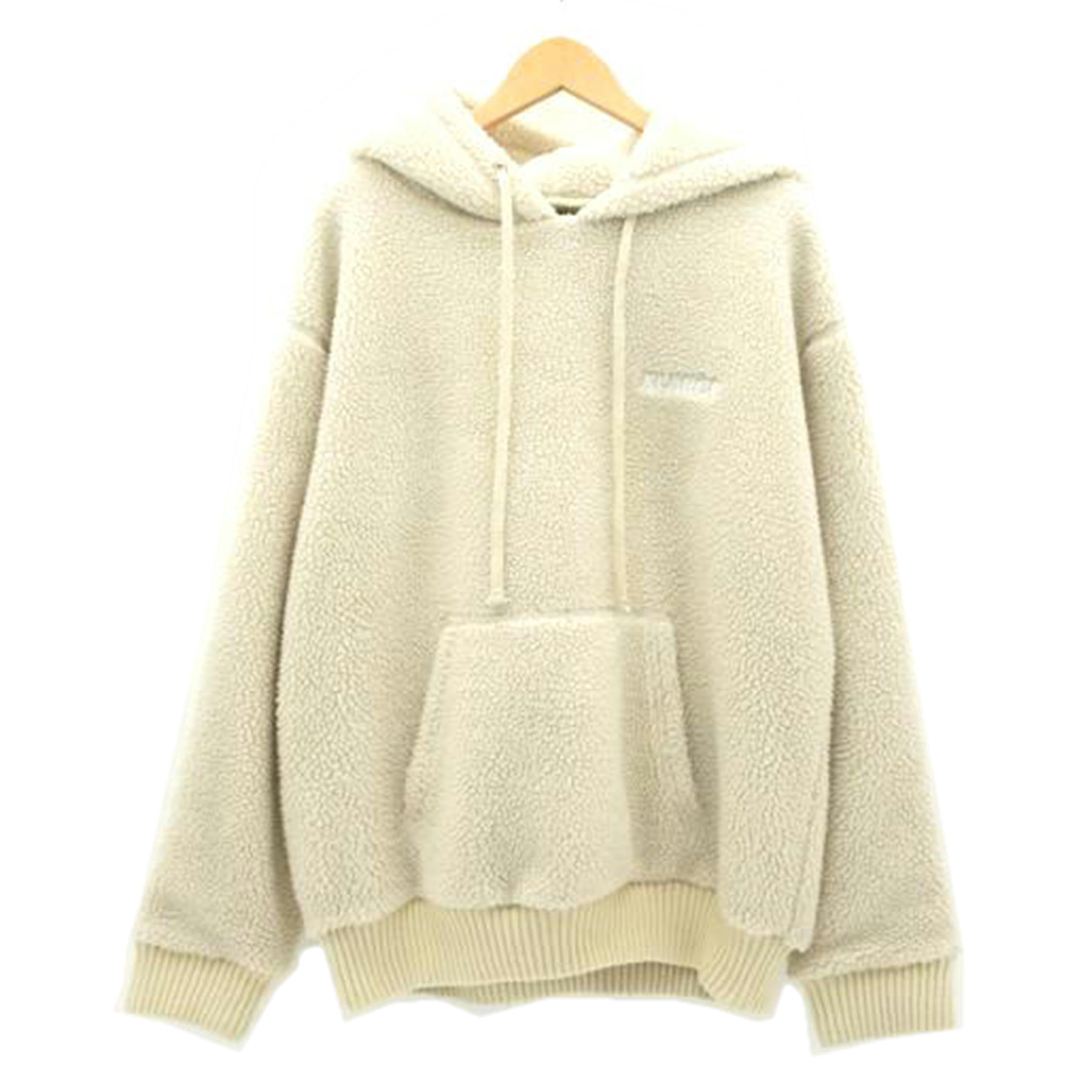 XLARGE エクストララージ/ロゴ刺 フリースパーカ//ABランク/19