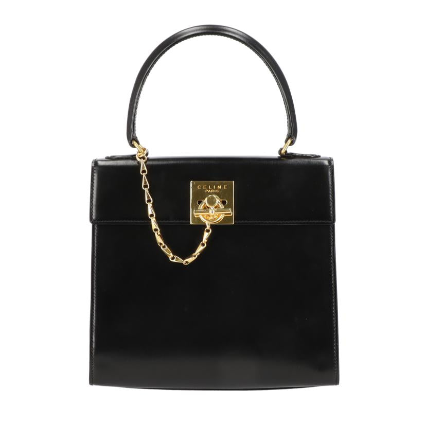 CELINE セリーヌ/チェーンロックハンドバッグ//Aランク/09