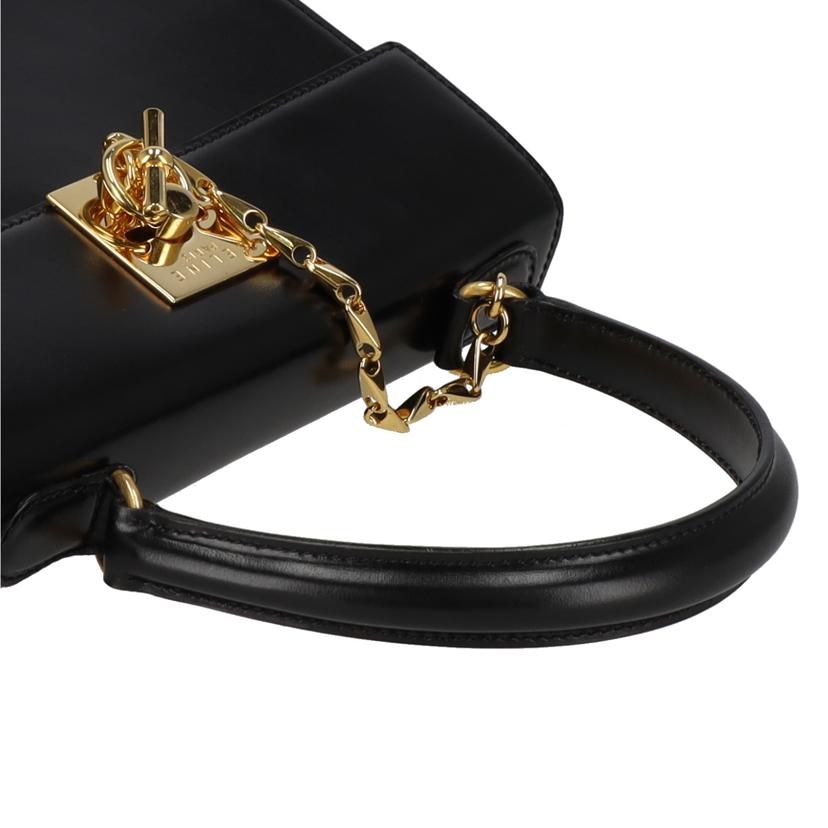 CELINE セリーヌ/チェーンロックハンドバッグ//Aランク/09