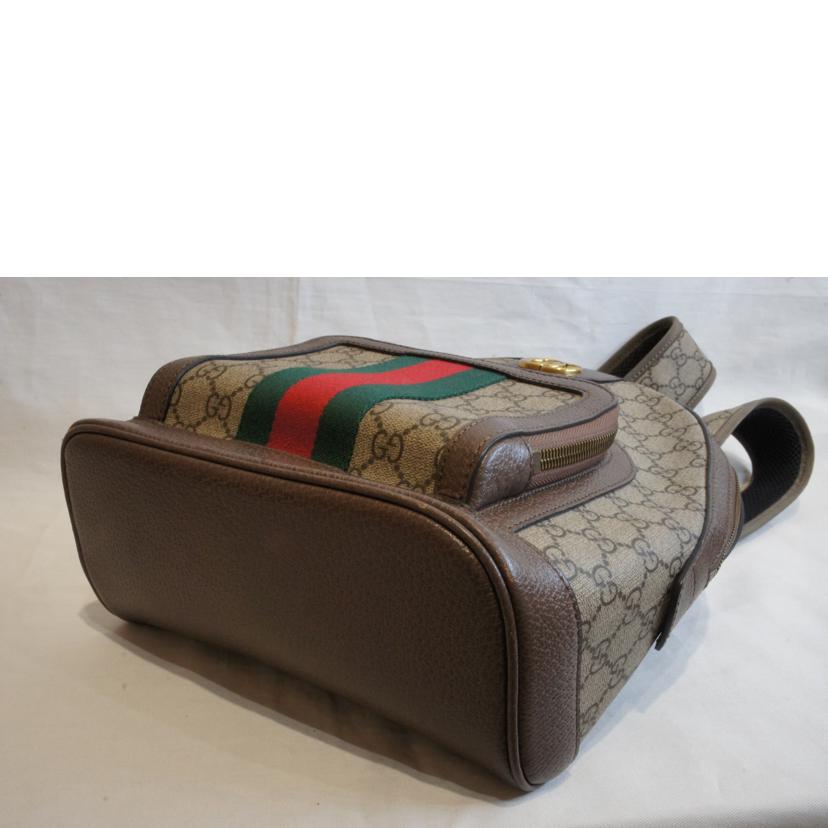 GUCCI グッチ/GGスプリームオフディアシェリーラインバックパック/547965//213**/ABランク/92